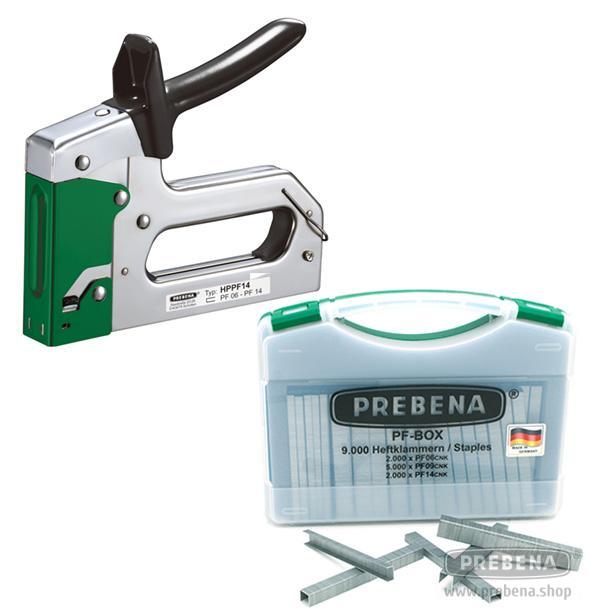 HPPF14 Hand Tacker for 6-14mm + PF-BOX