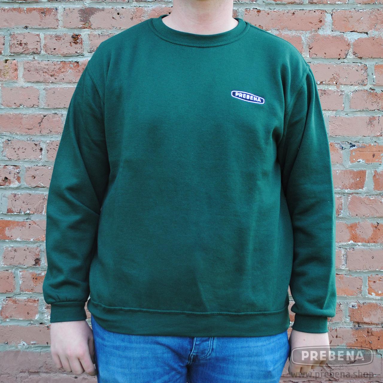 PREBENA Pullover Sweat-Shirt dunkelgrün Unisex