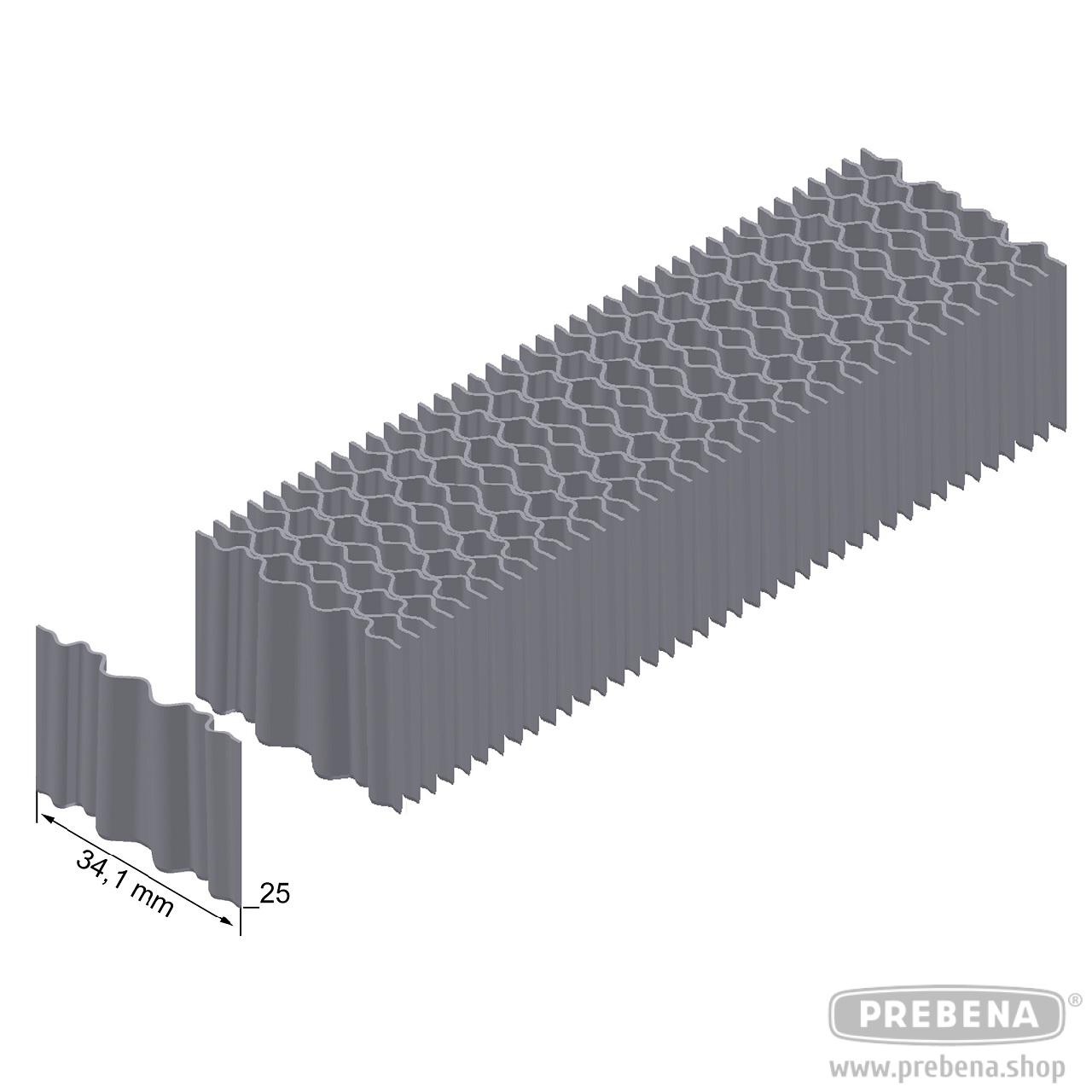 WN25BK Corrugated fasteners bright steel