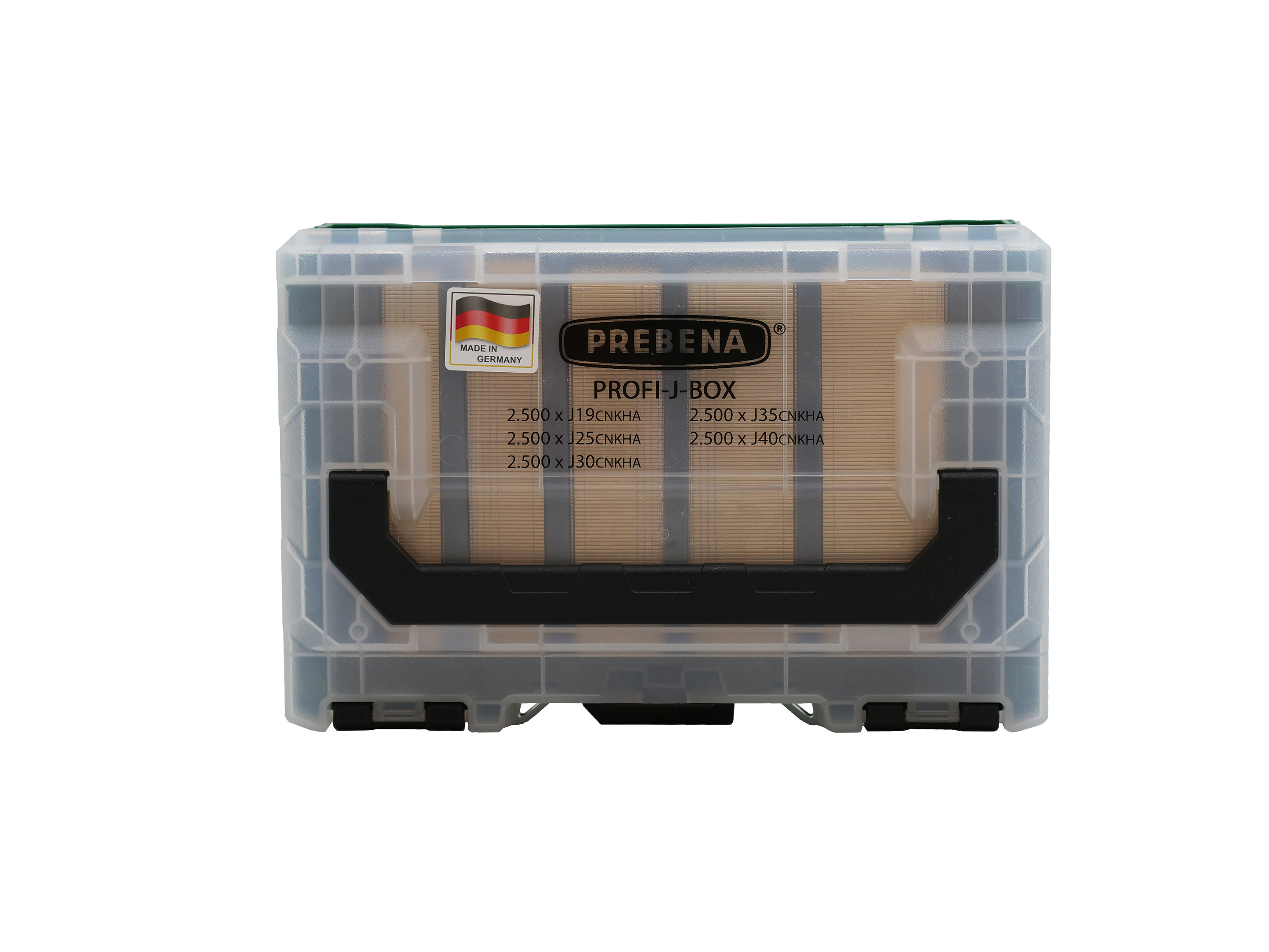 PROFI-J-BOX Stauchkopfnägel (Brads) verzinkt geharzt
